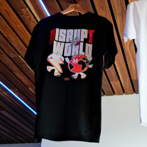 Disrupt the World - Black Tee